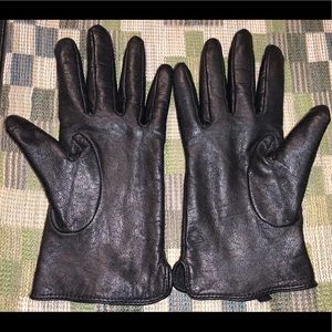 LEATHER gloves